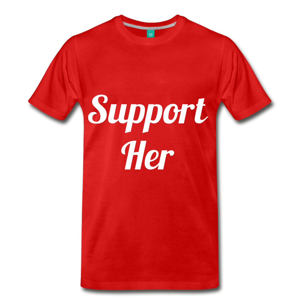 Support Her - red