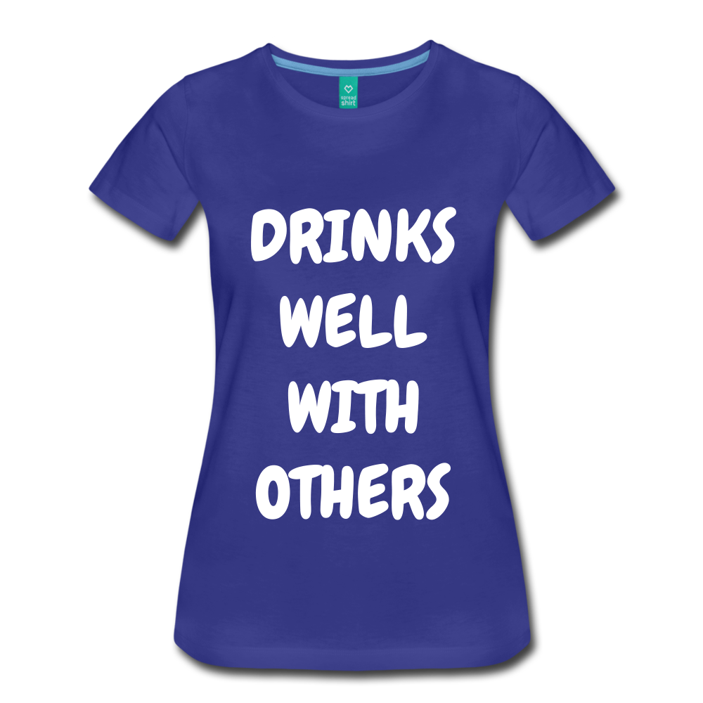 DRINKS WELL - royal blue