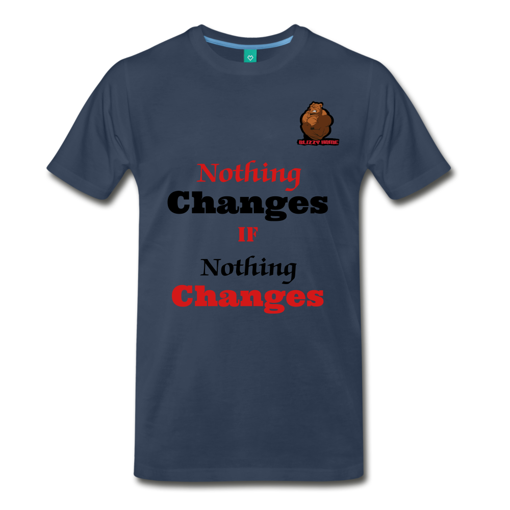 Nothing Changes - navy