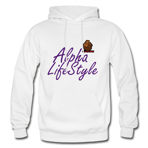 Woman's Alpha LifeStyle Hoodie - white