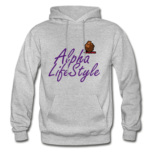 Woman's Alpha LifeStyle Hoodie - heather gray