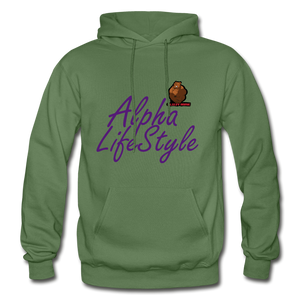 Woman's Alpha LifeStyle Hoodie - military green