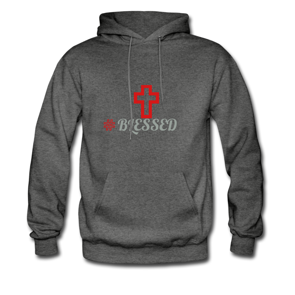 Blessed Hoodie - charcoal gray