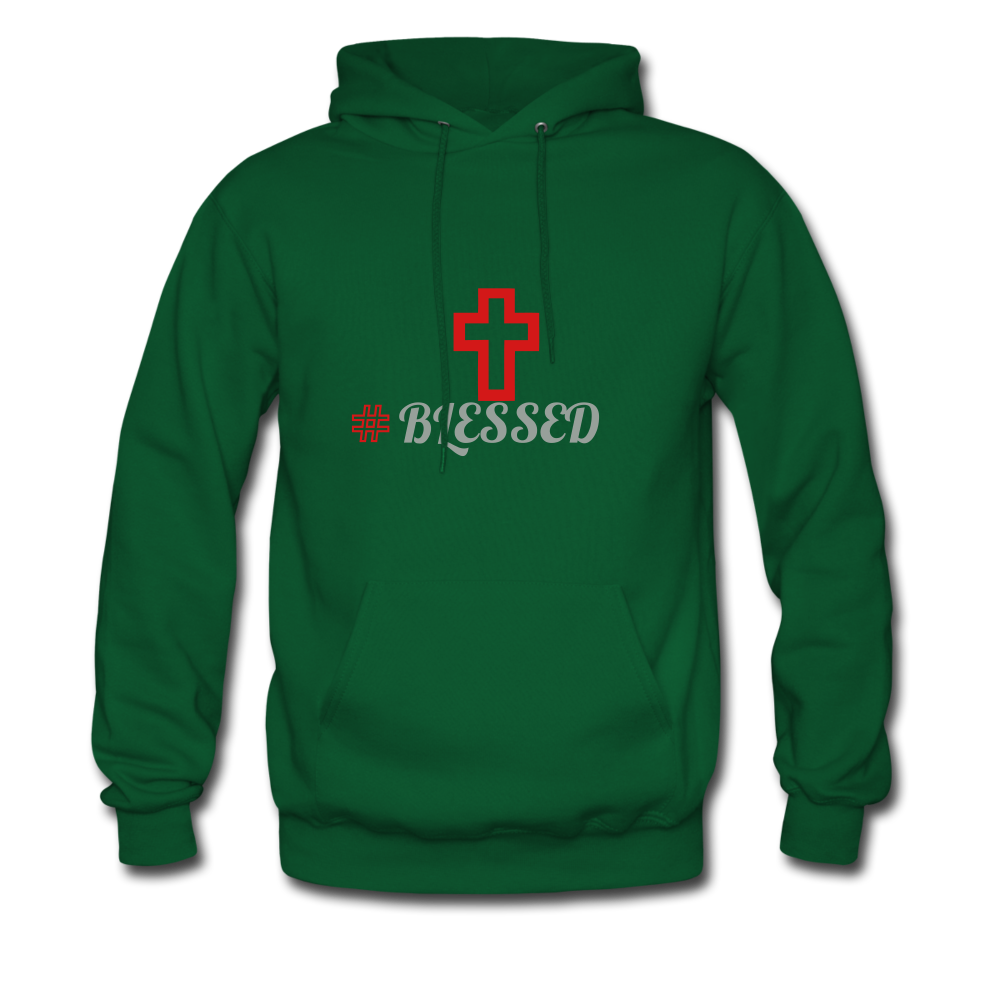 Blessed Hoodie - forest green