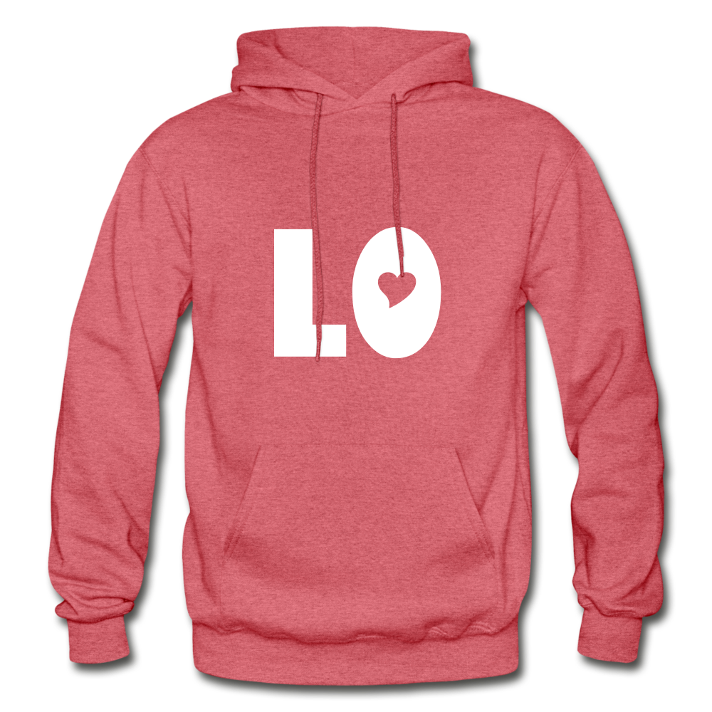 Love Her's Hoodie - heather red