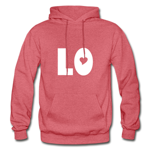 Love Her's Hoodie - heather red