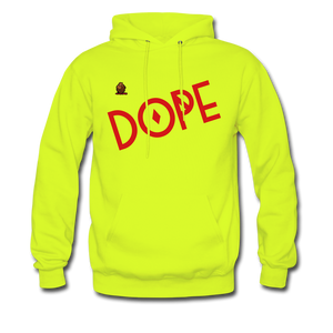 DOPE HOODIE - safety green