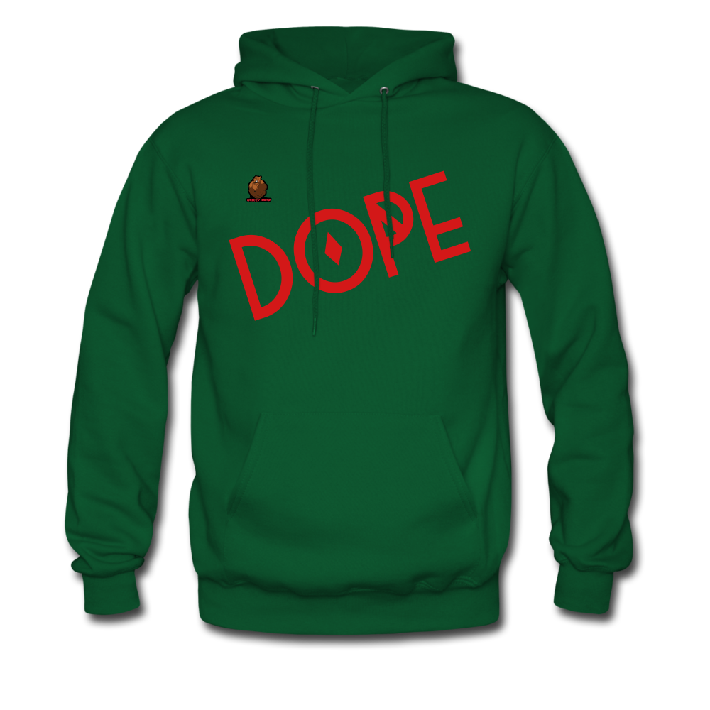 DOPE HOODIE - forest green