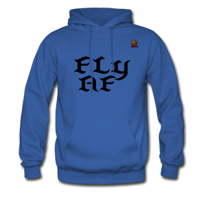 FLY AF HOODIE - royal blue