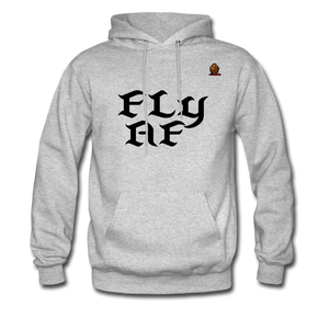 FLY AF HOODIE - heather gray