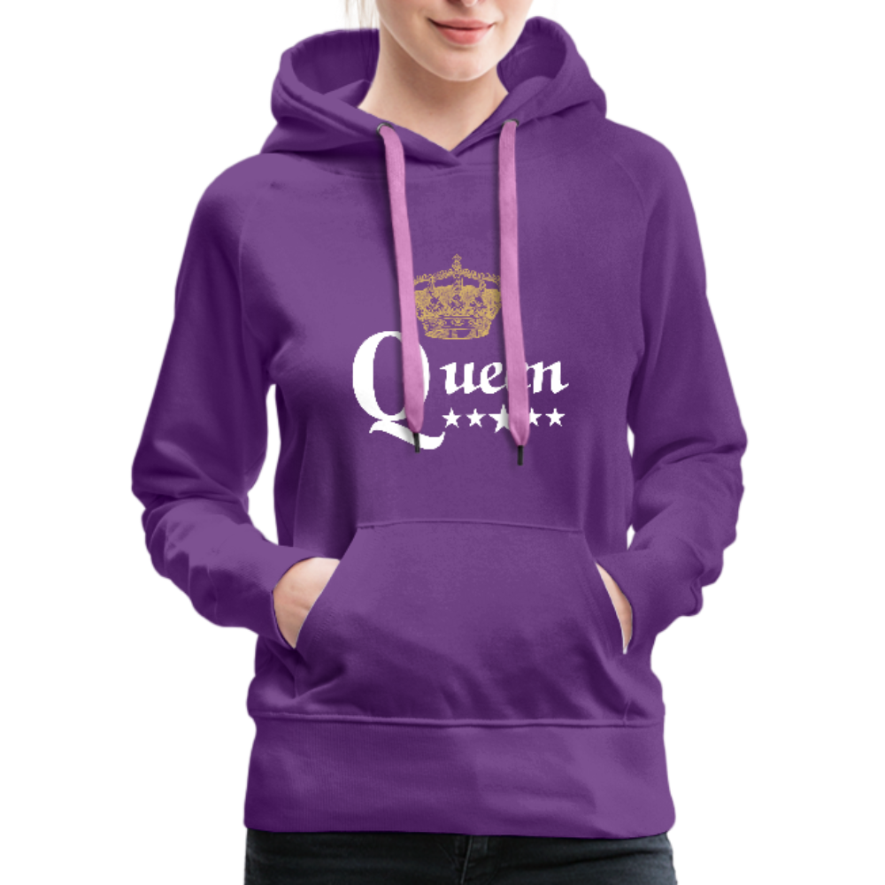 Queen Hoodie - purple