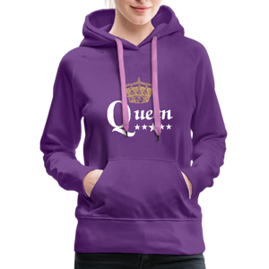 Queen Hoodie - purple