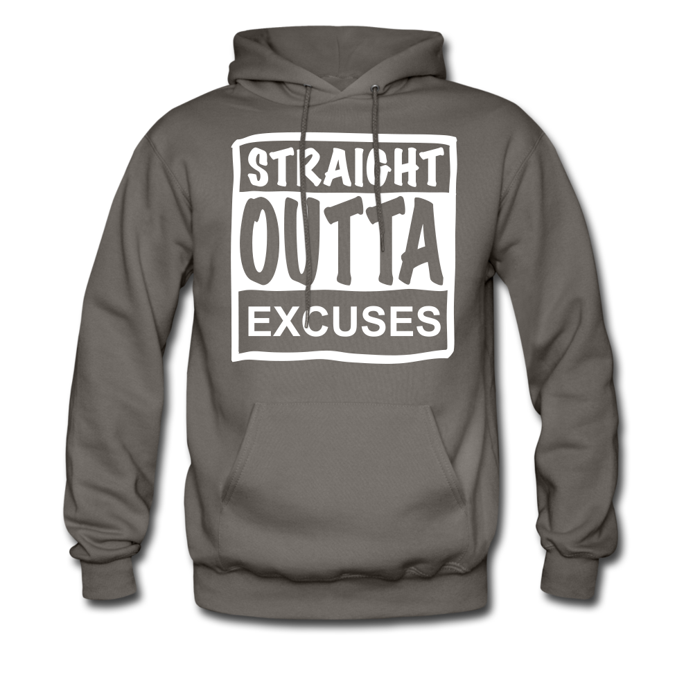 Straight Outta Excuses - asphalt gray