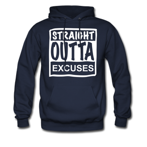 Straight Outta Excuses - navy