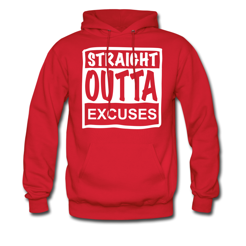 Straight Outta Excuses - red