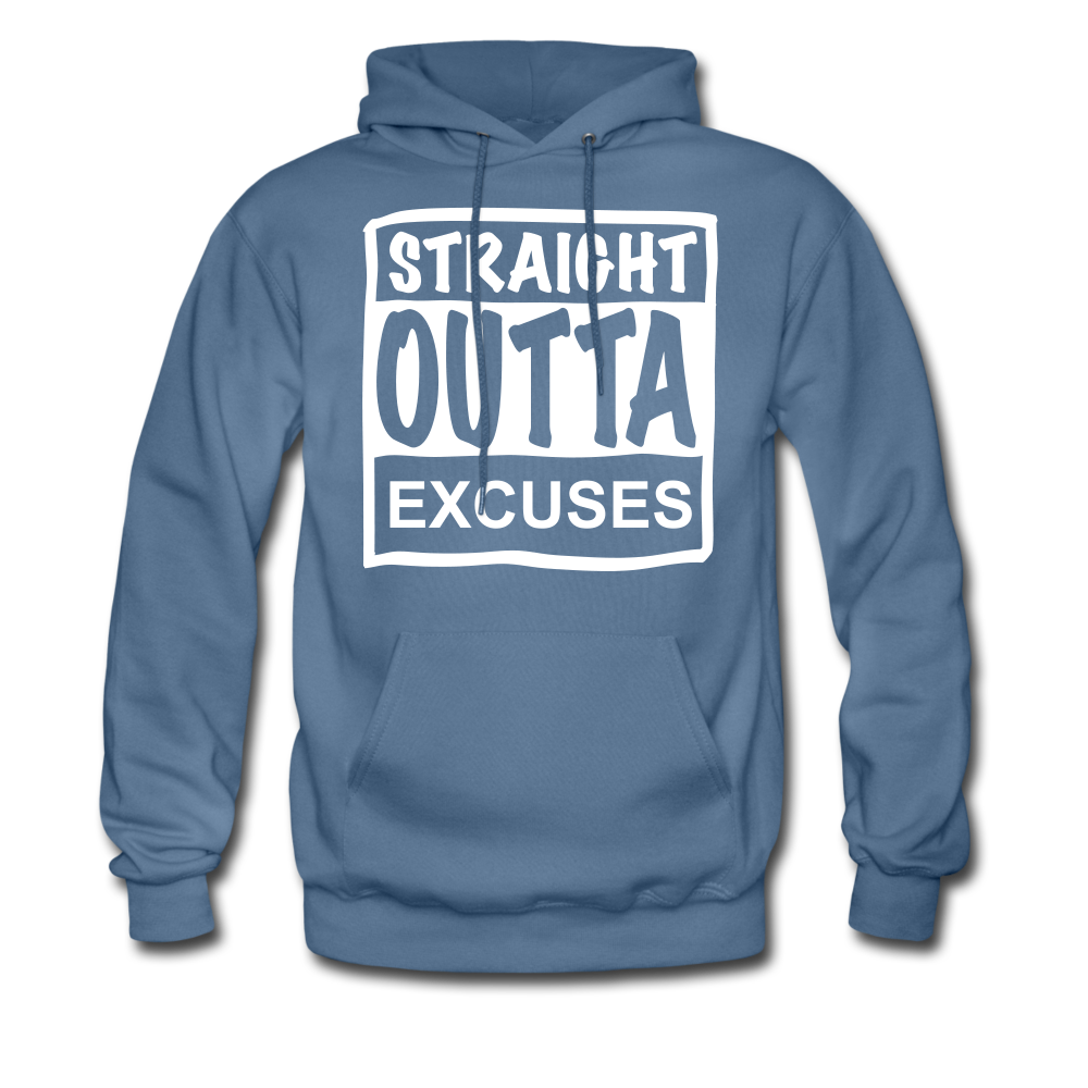 Straight Outta Excuses - denim blue