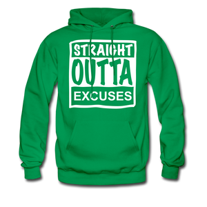 Straight Outta Excuses - kelly green