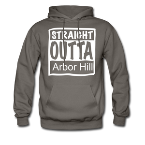 Straight Outta Arbor Hill - asphalt gray