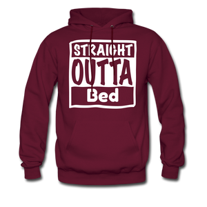 Straight Outta Bed - burgundy