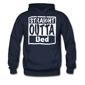 Straight Outta Bed - navy