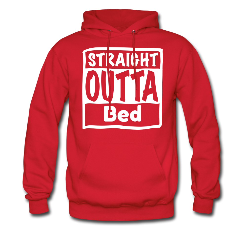 Straight Outta Bed - red