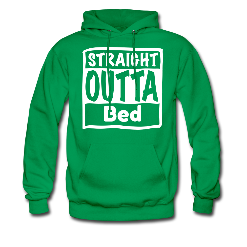 Straight Outta Bed - kelly green