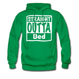 Straight Outta Bed - kelly green