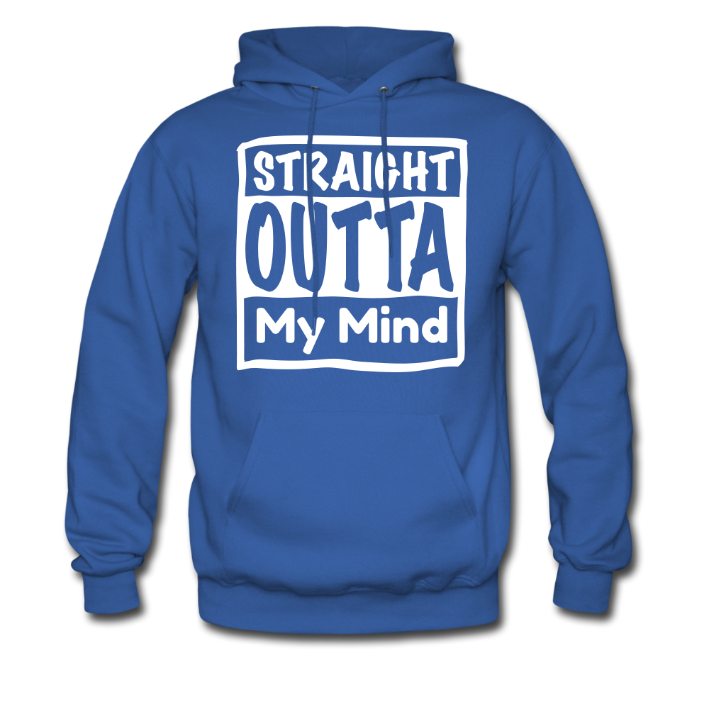 Straight Outta My Mind - royal blue