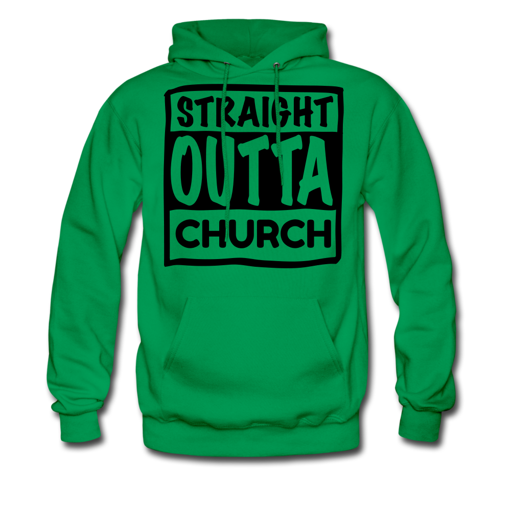 Straight Outta Church - kelly green