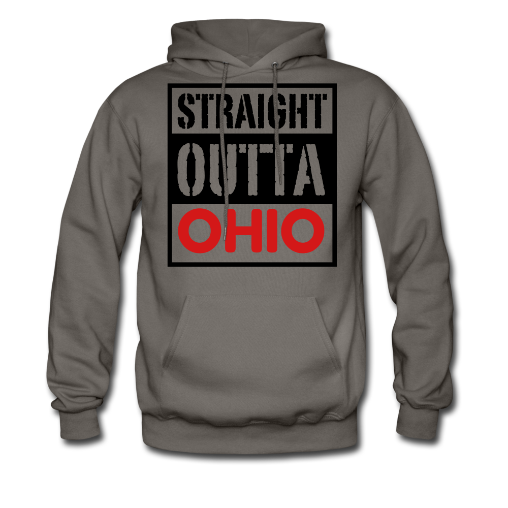 Straight Outta Ohio - asphalt gray