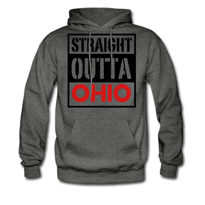 Straight Outta Ohio - charcoal gray
