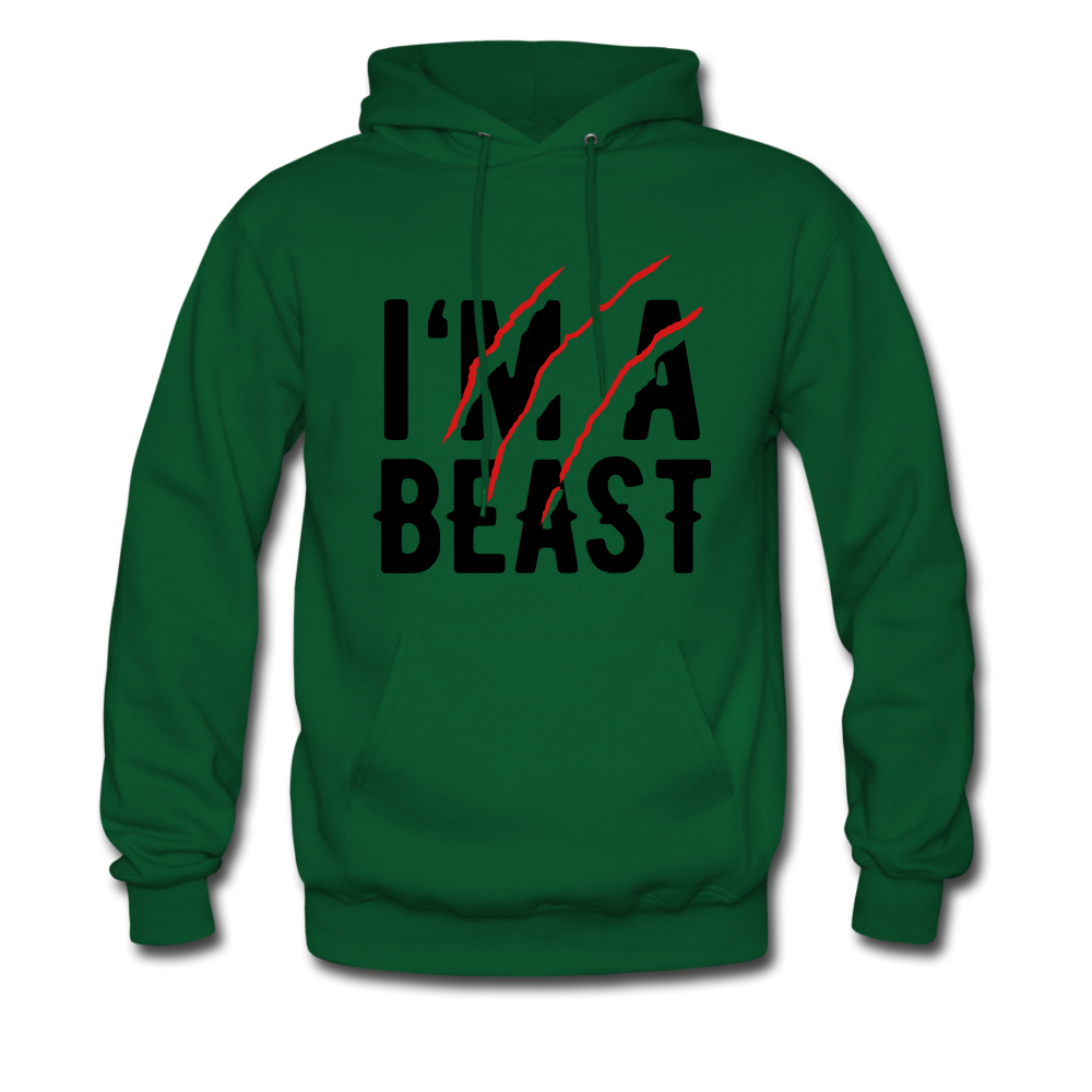 Beat Hoodie. - forest green