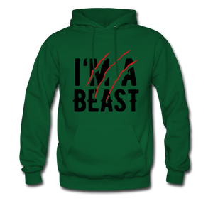 Beat Hoodie. - forest green