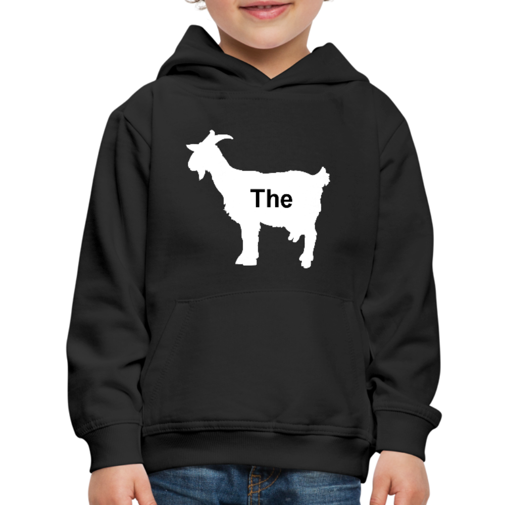 Kid's Goat Hoodie - black
