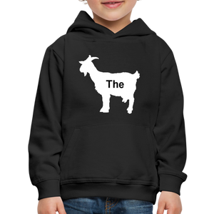 Kid's Goat Hoodie - black