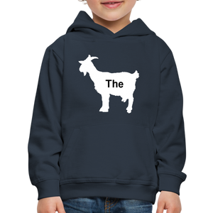 Kid's Goat Hoodie - navy