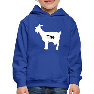 Kid's Goat Hoodie - royal blue