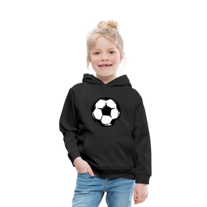 Kid's Soccer Hoodie - black