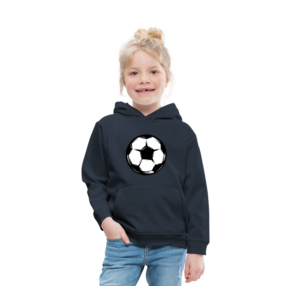 Kid's Soccer Hoodie - navy