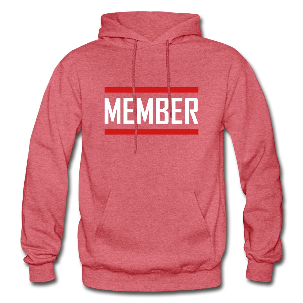 Member Hoodie - heather red