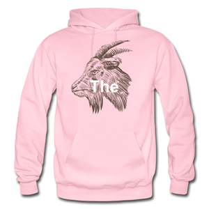 The Goat. Hoodie. - light pink