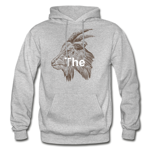 The Goat. Hoodie. - heather gray
