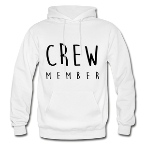 Crew Memeber Hoodie - white