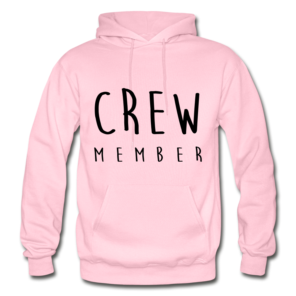 Crew Memeber Hoodie - light pink