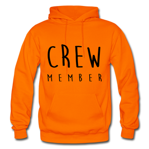 Crew Memeber Hoodie - orange