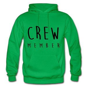 Crew Memeber Hoodie - kelly green