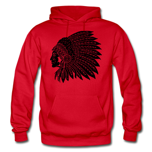Native Hoodie - red