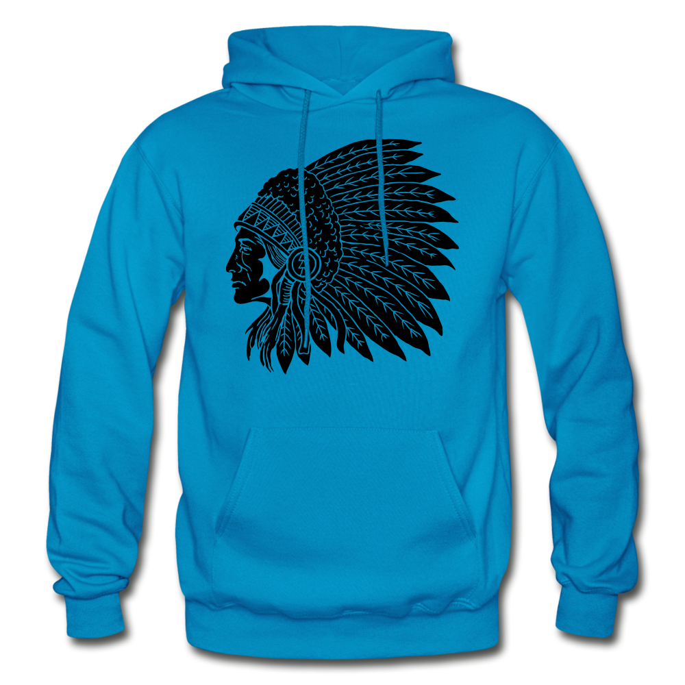 Native Hoodie - turquoise