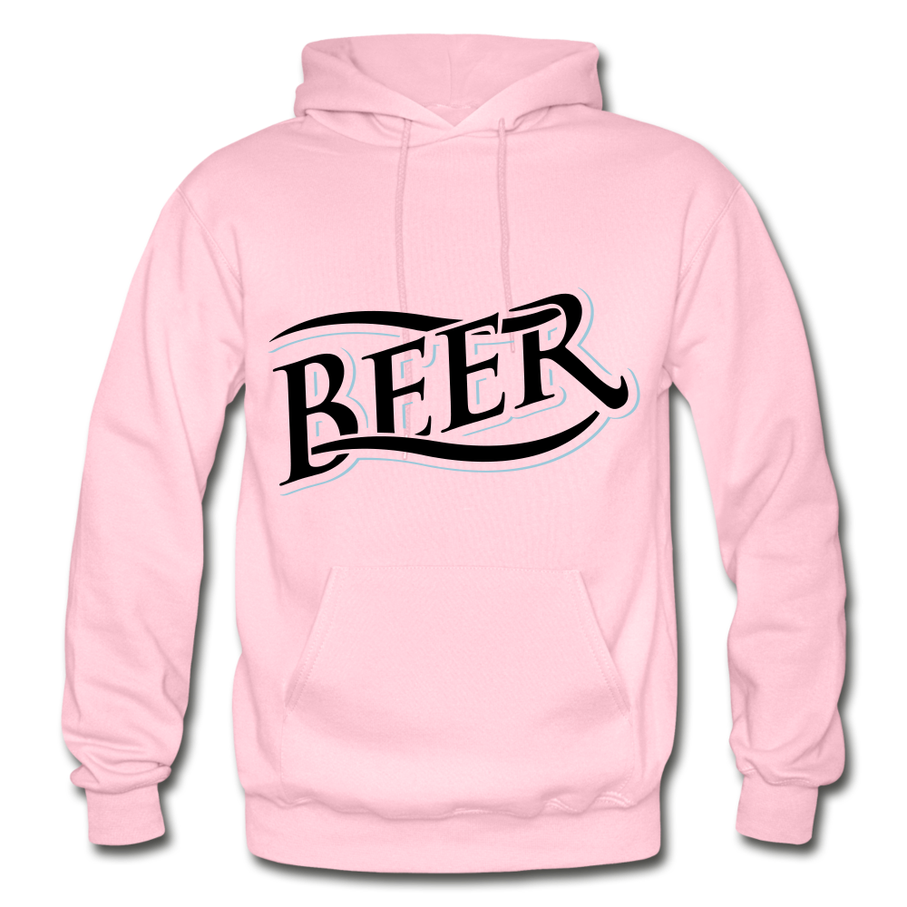 Beer Hoodie - light pink