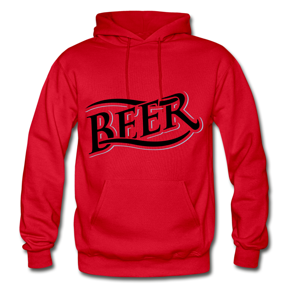 Beer Hoodie - red